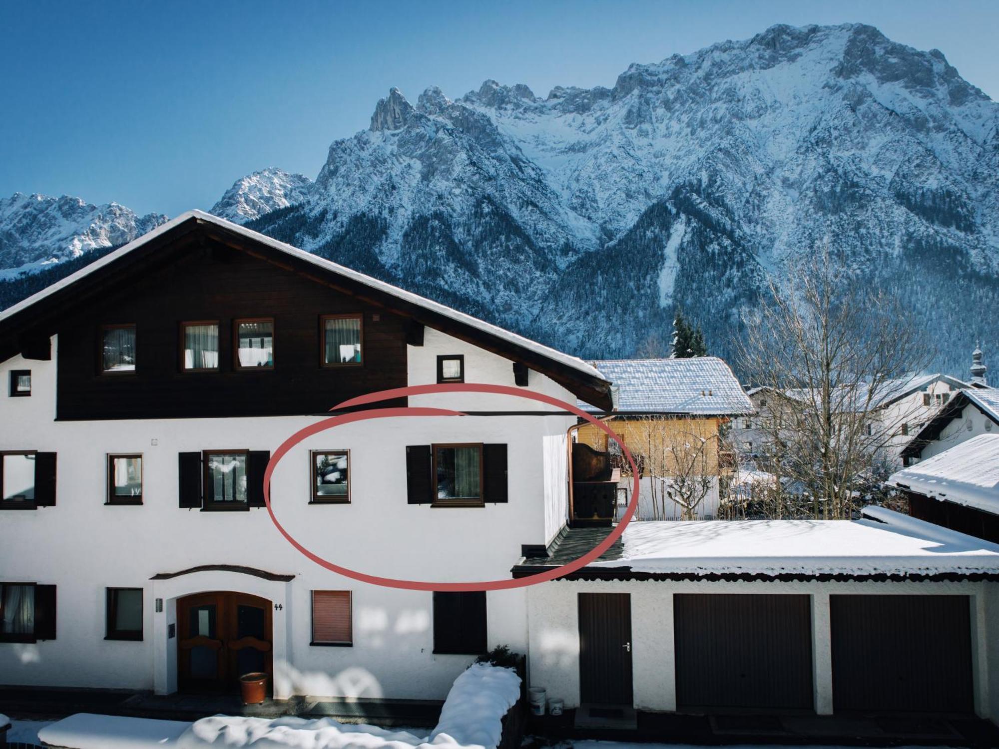 Die Karwendelsuite - 5 Sterne Fewo Mit Bestem Bergblick, Zentrumsnah & Ruhig Gelegen, Familienfreundlich Mittenwald Zewnętrze zdjęcie